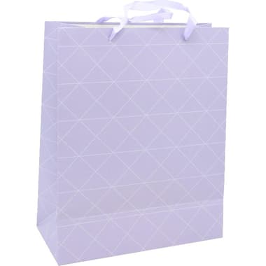 Gift Bag
Printed with Ribbon Handle, Medium, Purple