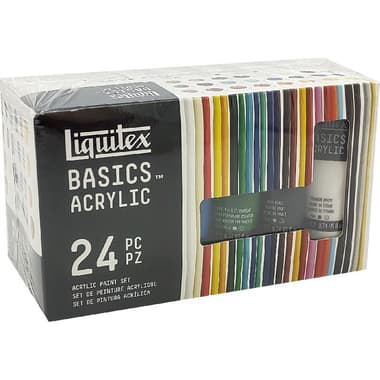 Liquitex Basics Color Acrylic Color Set
24 Colors