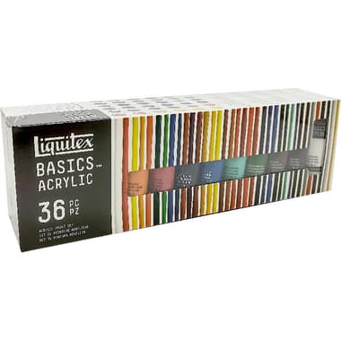 Liquitex Basics Color Acrylic Color Set
36 Colors
