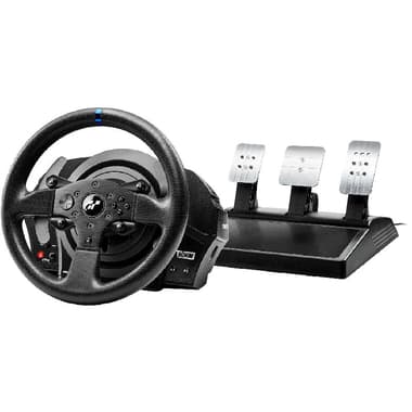 Thrustmaster T300 RS GT Edition Racing Wheel + Pedals
Wired, for PlayStation 4/PlayStation 5, Black/Chrome