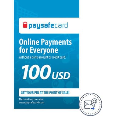 بطاقات العاب آمنه 100 دولار بطاقة شراء للانترنت
(بالبريد الالكتروني)