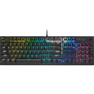 كورسير كيه 60 RGB برو شيري فيولا مفاتيح ميكانيكية لوحة مفاتيح للالعاب
سلكي, (7/متوافق مع الكمبيوتر المحمول والمكتبي وكمبيوتر الالعاب المكتبي (ويندوز 10/8, اسود