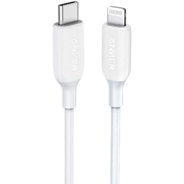 Anker PowerLine III USB-C to Lightning Sync & Charge Cable
6.00 ft ( 1.83 m ), White