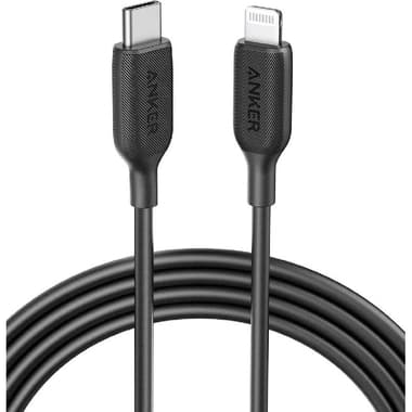 Anker PowerLine III USB-C to Lightning Sync & Charge Cable
6.00 ft ( 1.83 m ), Black