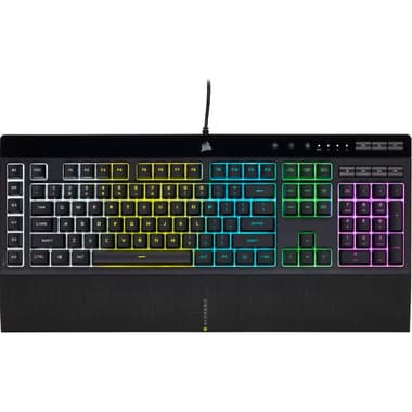 CORSAIR K55 RGB Pro Gaming Mechanical Keyboard
Wired, for Laptop/Desktop Computer/Gaming Desktop Computer/CPU Windows 7/8/10, Black