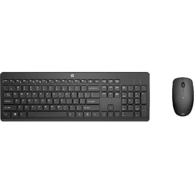 HP 230 Desktop (Keyboard and Mouse)
Wireless (2.4 GHz RF), for Devices with Windows, Black