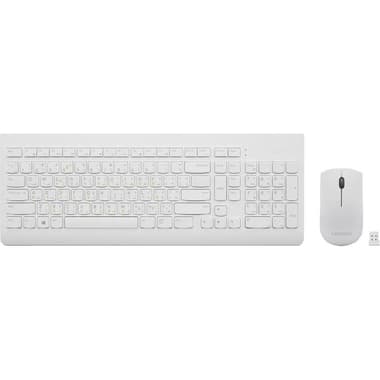 Lenovo 510 Arabic 253 Wireless Combo Desktop (Keyboard and Mouse)
Wireless (2.4 GHz RF), for Laptop/Desktop Computer/Gaming Desktop Computer/CPU (Windows OS), White