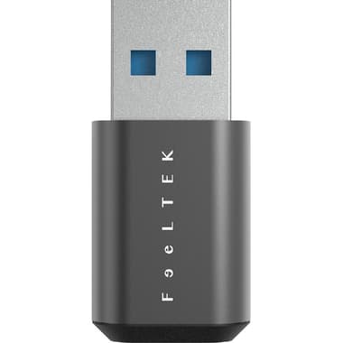 FeelTek USB 3.0 to USB-C (F)
Black Adapter