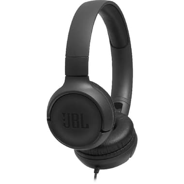 JBL Tune 500 On-Ear Headphones
Wired, 3.5 mm Connector, In-line Microphone, Black