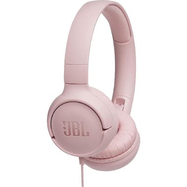 JBL Tune 500 On-Ear Headphones
Wired, 3.5 mm Connector, In-line Microphone, Pink