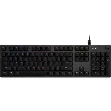 Logitech G512 Carbon GX Blue (Clicky) Gaming Keyboard
Wired, for Laptop/Desktop Computer/Gaming Desktop Computer/CPU Windows OS, Black