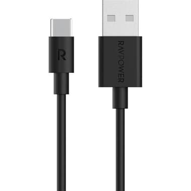 RAVPower USB-A to USB-C Standard Cable
1.00 m ( 3.28 ft ), Black