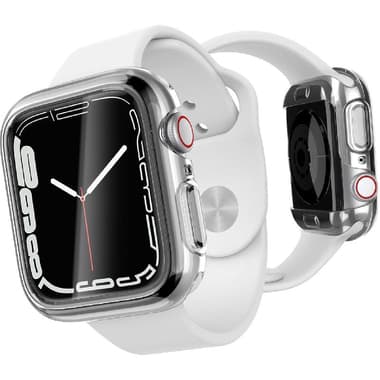 Raptic Raptic 360x Smartwatch Fit Case
for Apple Watch Series 9 41/Watch Series 8 41, Clear