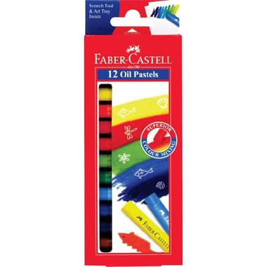 Faber-Castell Creative Studio Set Oil Pastel
12 Colors