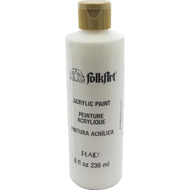Plaid FolkArt Acrylic Paint
Wicker White, 8.00 oz ( 227.30 ml ),