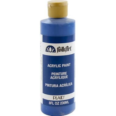 Plaid FolkArt Acrylic Paint
True Blue, 8.00 oz ( 227.30 ml ),