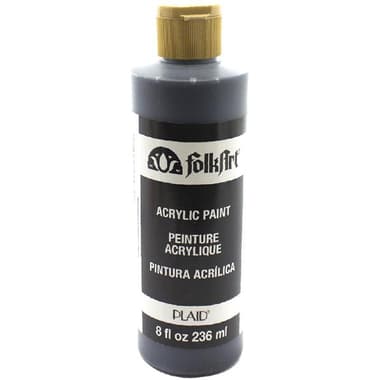 Plaid FolkArt Acrylic Paint
Licorice, 8.00 oz ( 227.30 ml ),