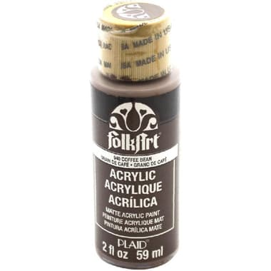 Plaid FolkArt Acrylic Paint
Burnt Sienna, 2.00 oz ( 56.83 ml ),