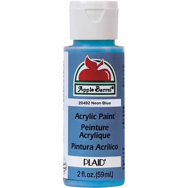 Plaid Apple Barrel Acrylic Paint
Neon Blue, 2.00 oz ( 56.83 ml ),