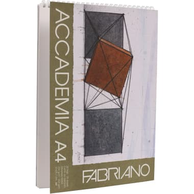 Fabriano Accademia Drawing Pad
224 gsm, White, A4, 20 Sheets