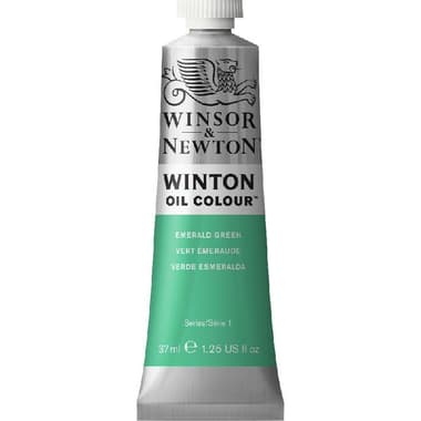 Winsor & Newton Winton Color Code # 18 Oil Color
Emerald Green, 37.00 ml ( 1.30 oz )
