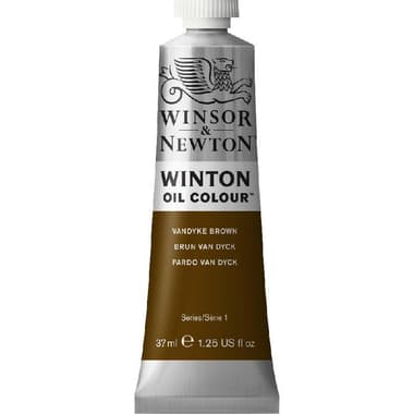 Winsor & Newton Winton Color Code # 41 Oil Color
Vandyke Brown, 37.00 ml ( 1.30 oz )