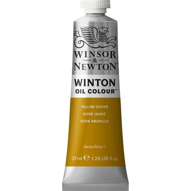 Winsor & Newton Winton Color Code # 44 Oil Color
Yellow Ochre, 37.00 ml ( 1.30 oz )