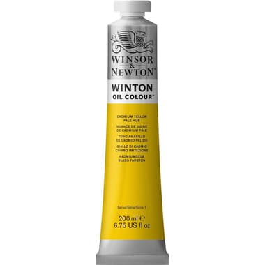Winsor & Newton Winton Color Code # 8 Oil Color
Cadmium Yellow - Pale, 200.00 ml ( 7.04 oz )