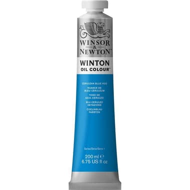 Winsor & Newton Winton Color Code # 10 Oil Color
Cerulean Blue, 200.00 ml ( 7.04 oz )