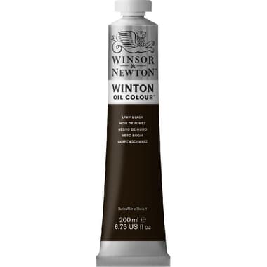 Winsor & Newton Winton Color Code # 25 Oil Color
Lamp Black, 200.00 ml ( 7.04 oz )