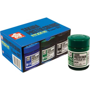 Sakura Poster Color Set
6 Colors 30.00 ml ( 1.06 oz )