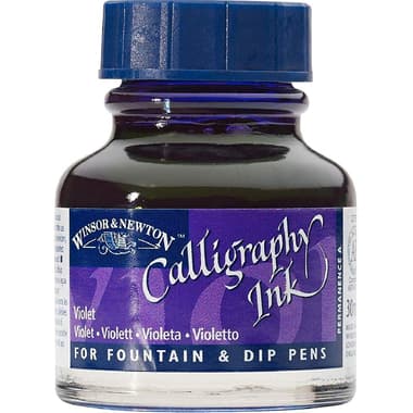 Winsor & Newton Ink for Calligraphy Pen
Violet, 30.00 ml ( 1.06 oz )