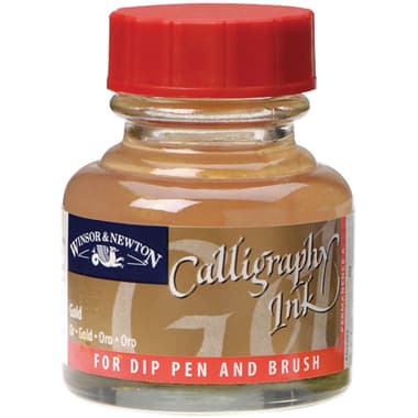 Winsor & Newton Ink for Calligraphy Pen
Gold, 30.00 ml ( 1.06 oz )