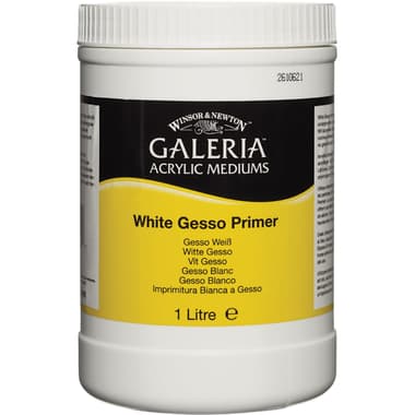 Winsor & Newton Galeria
Acrylic Mediums, Gesso Primer, White, 1.00 l ( 1.76 pt )