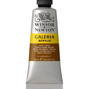 Winsor & Newton Galeria Acrylic Color
Burnt Umber, 60.00 ml ( 2.11 oz )