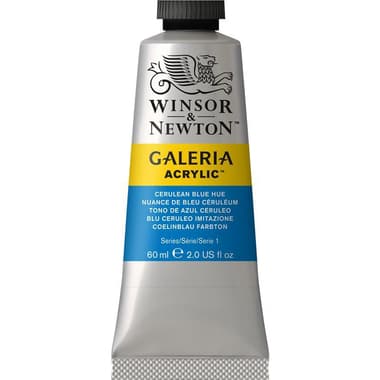 Winsor & Newton Galeria Acrylic Color
Cerulean Blue, 60.00 ml ( 2.11 oz )