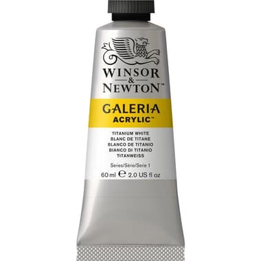 Winsor & Newton Galeria Acrylic Color
Titanium White, 60.00 ml ( 2.11 oz )
