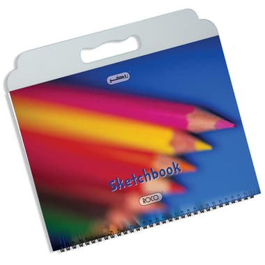 Roco Sketch Pad
Perforated, with Handle, 110 gsm, White, 16 Sheets