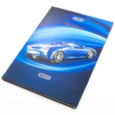 Roco Sketch Pad
Perforated, with Handle, 110 gsm, White, 25 X 35 cm, 16 Sheets