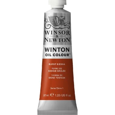 Winsor & Newton Winton Color Code # 2 Oil Color
Burnt Sienna, 37.00 ml ( 1.30 oz )