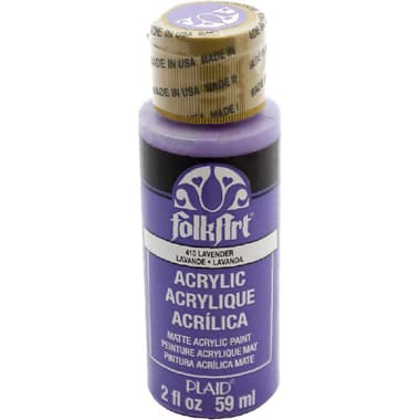 Plaid FolkArt Acrylic Paint
Lavender, 2.00 oz ( 56.83 ml ),