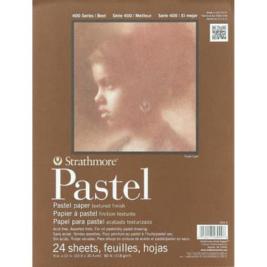 Strathmore Pastel Pad
118 gsm, 23 X 30.5 cm, 24 Sheets