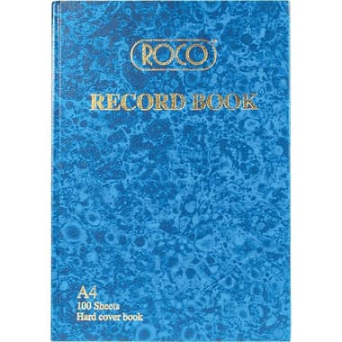 Roco Record Book
A4 Size, 200 Pages (100 Sheets), 21.00 cm ( 8.26 in )X 29.70 cm ( 11.69 in )