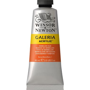 Winsor & Newton Galeria Acrylic Color
Vermillion, 60.00 ml ( 2.11 oz )