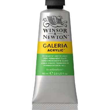 Winsor & Newton Galeria Acrylic Color
Permanent Green - Light, 60.00 ml ( 2.11 oz )