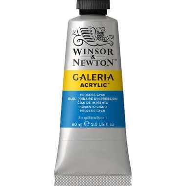 Winsor & Newton Galeria Acrylic Color
Process Cyan, 60.00 ml ( 2.11 oz )