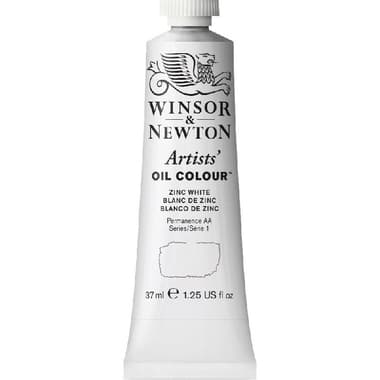 Winsor & Newton Artists' Oil Color
Zinc White, 37.00 ml ( 1.30 oz )