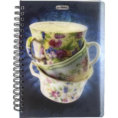 Roco Notebook
18.5 X 25.5 cm, 200 Pages (100 Sheets), Double Ruled (English)
