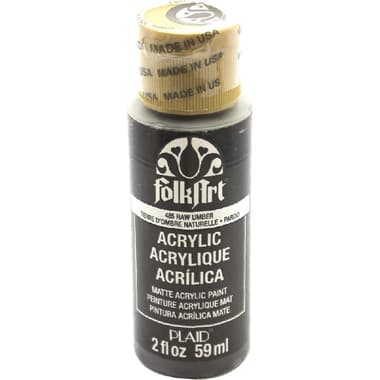 Plaid FolkArt Acrylic Paint
Raw Umber, 2.00 oz ( 56.83 ml ),