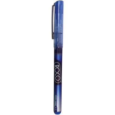 Roco Liquid Ink Pen
Blue Ink Color, 0.5 mm, Cone Tip